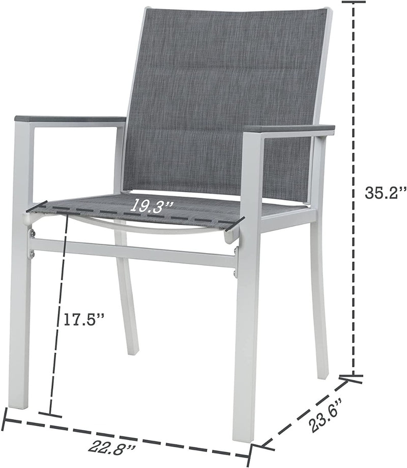 Outdoor Patio Chair Dimensions
An outdoor patio chair with measurements for height, seat width, and other key dimensions clearly marked. Keywords: outdoor chair, patio furniture, chair dimensions