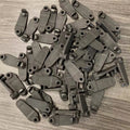 Black Plastic Hooks for gazebo curtain– Bulk Durable Hardware for Fence and Gate Applications. A collection of black plastic hooks, designed for use in fence, gate, and latch systems. Sturdy and weather-resistant for outdoor durability.