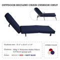 Kozyard Comfort Outdoor Chaise Lounge Cushion (3 Color Options )